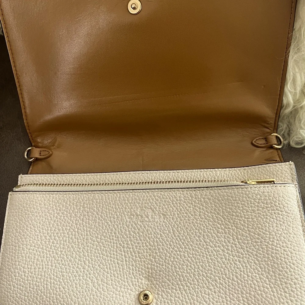 Coach Cream Floral Mini Crossbody Bag - Picture 5 of 14